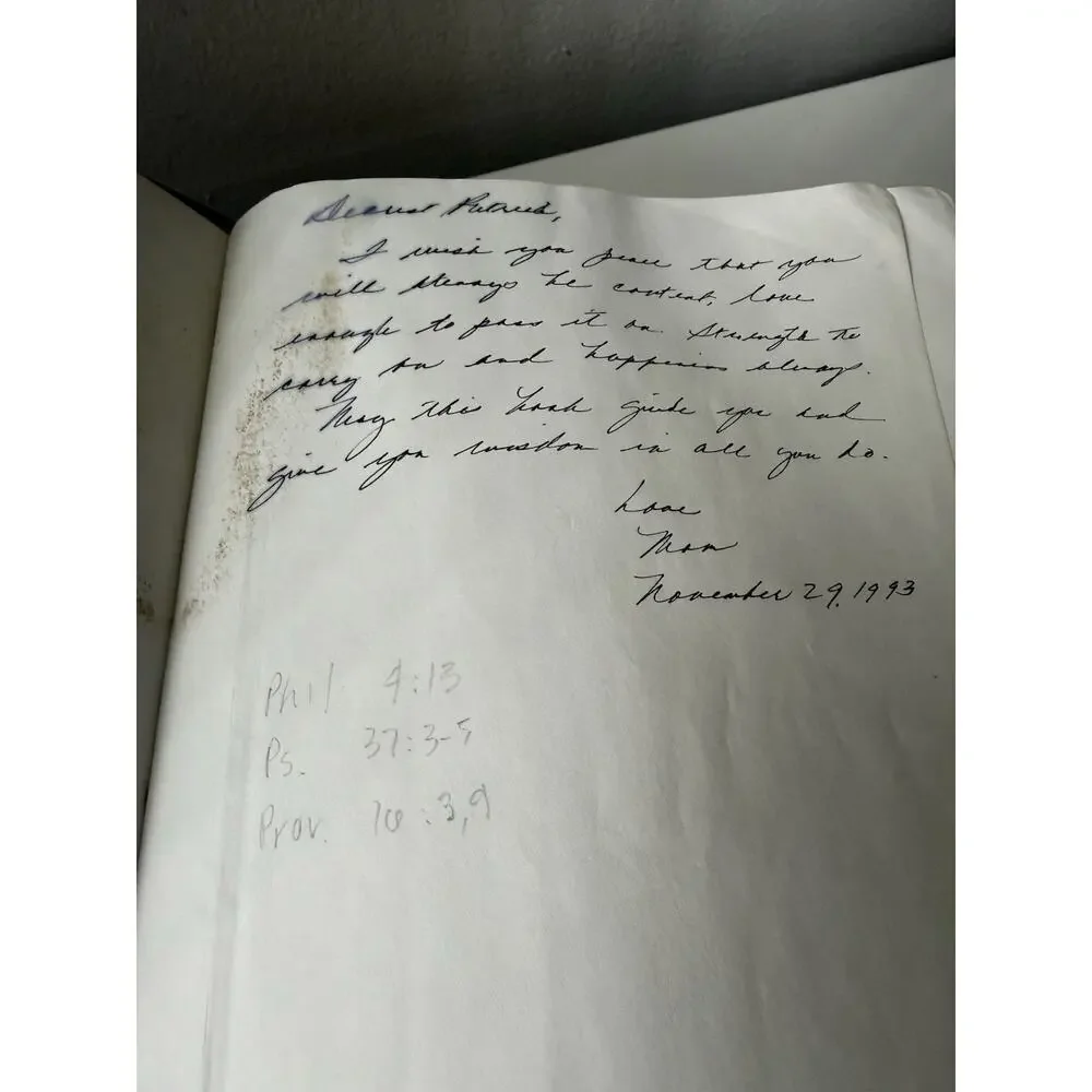 Thompson Chain Reference Bible NIV Genuine Leather Red Letter 1992 Kirkbride